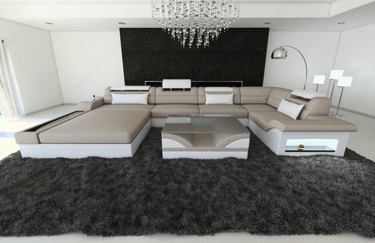 Mezzo Sectional As A Fabric Sofa