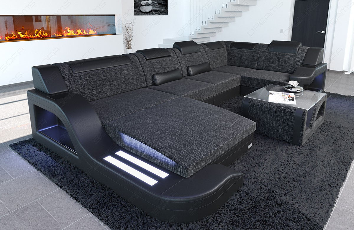Paloma Sectional With Fabric Cover
