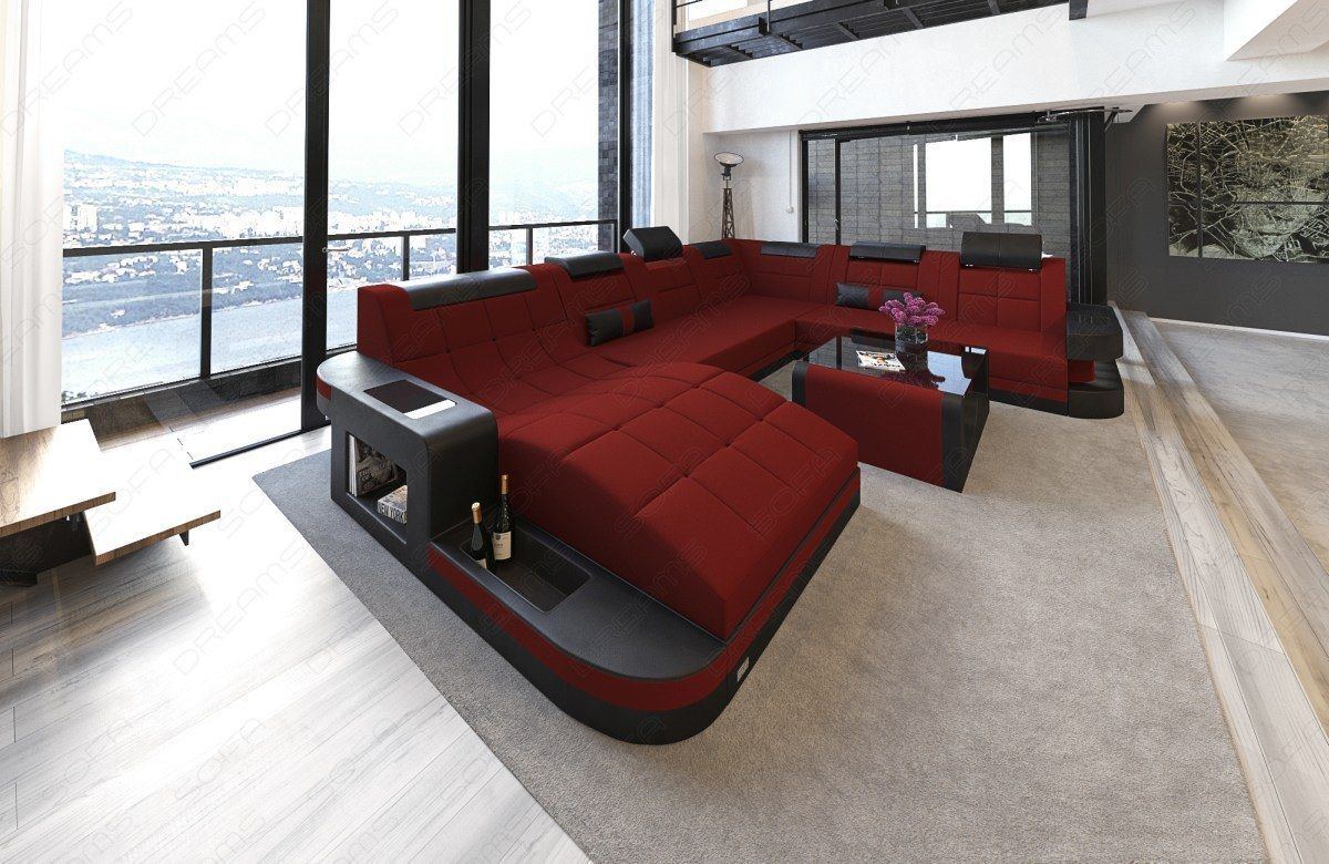 Konstantin Xxl Sectional With Fabric Cover