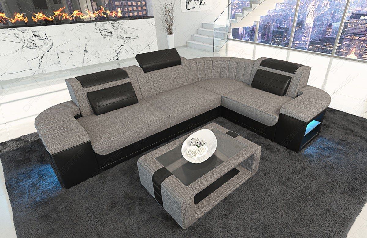 Bigato Corner Sofa As A Fabric Sofa