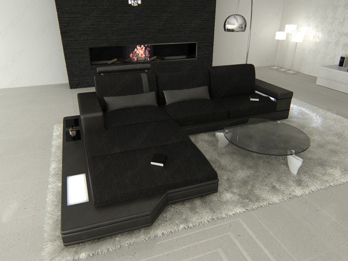 Miranolo Corner Sofa As A Fabric Sofa