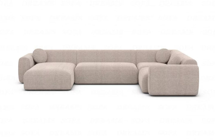 Living area Cortegada U-shaped fabric