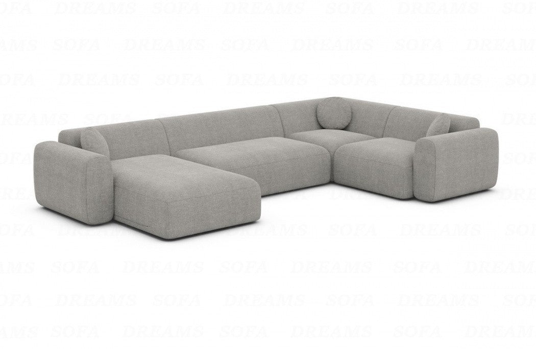 Living area Cortegada U-shaped fabric