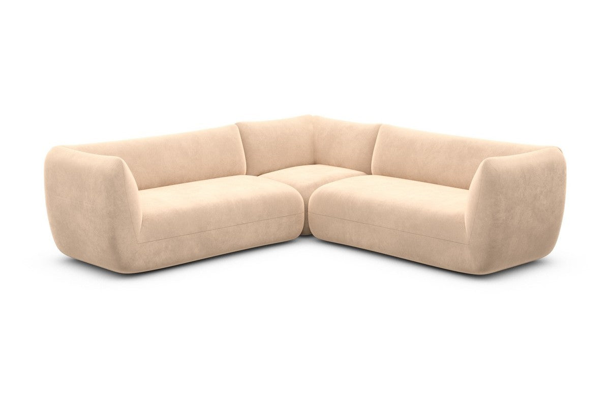 Corner Sofa Madrid L Shape Fabric