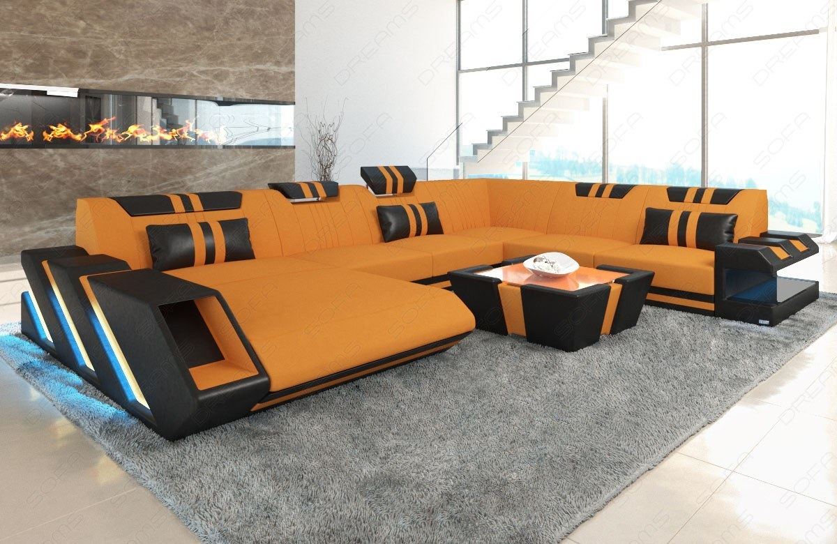 Xxl Sectional Apollo With Fabric Cover