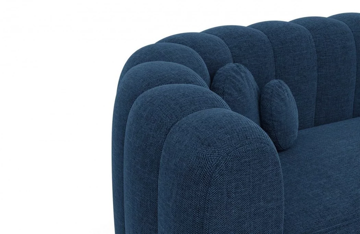 Corner sofa Almeria L shape fabric