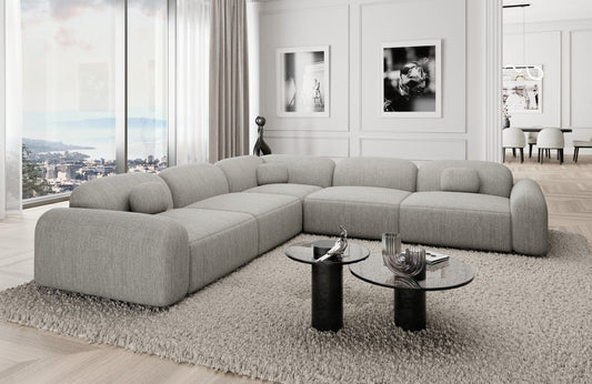 Corner Sofa Barcelona L Shape Fabric
