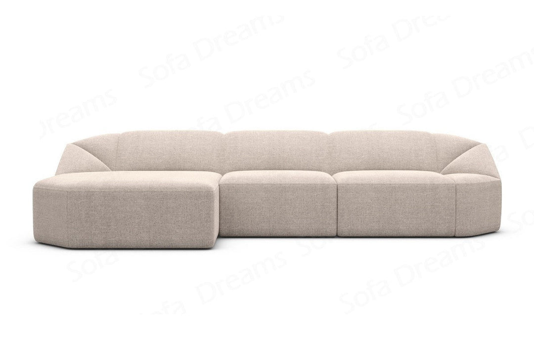 Upholstered Corner Sofa Cabrera L Shape Short