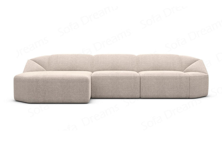 Upholstered Corner Sofa Cabrera L Shape Short