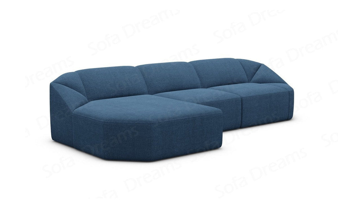 Upholstered Corner Sofa Cabrera L Shape Short