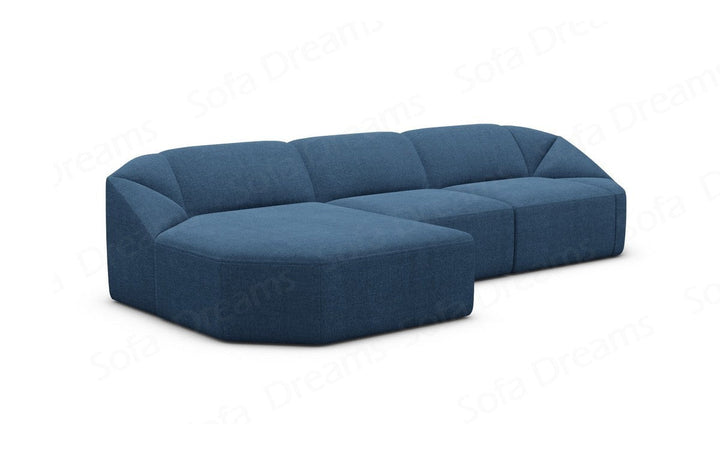 Upholstered Corner Sofa Cabrera L Shape Short