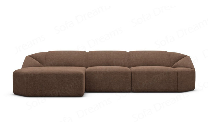 Upholstered Corner Sofa Cabrera L Shape Short