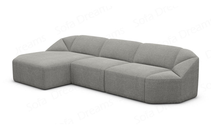 Upholstered Corner Sofa Cabrera L Shape Short