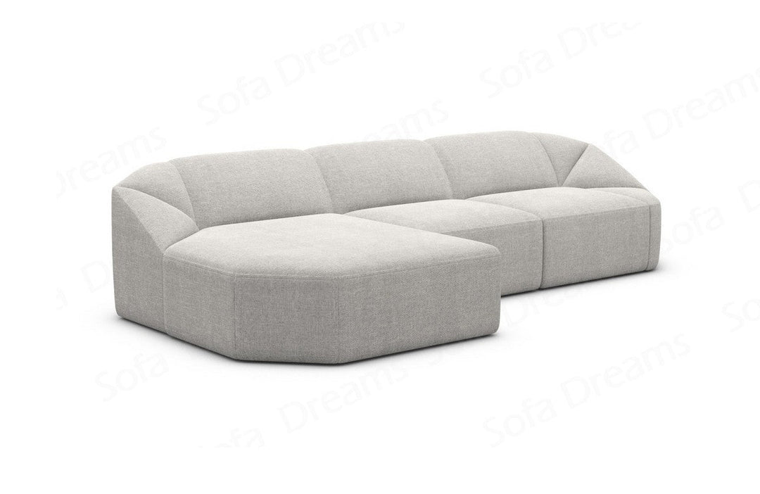 Upholstered Corner Sofa Cabrera L Shape Short