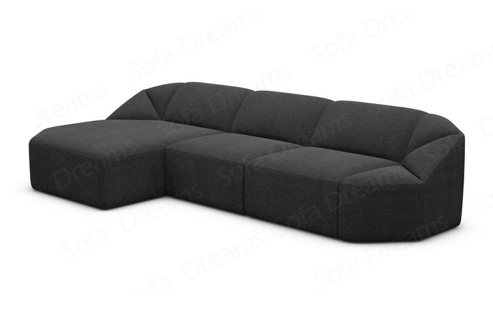 Upholstered Corner Sofa Cabrera L Shape Short
