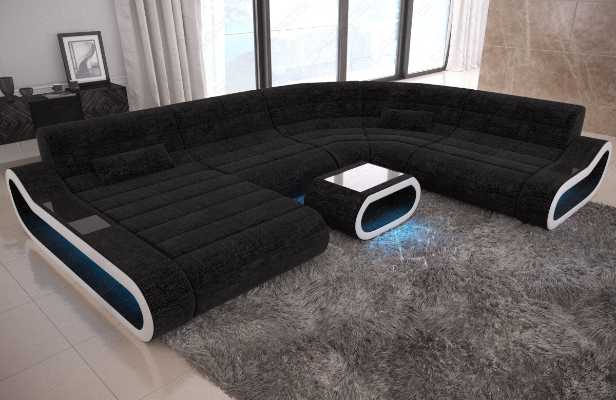 Sofa Sectional Laguna Xxl In Fabric