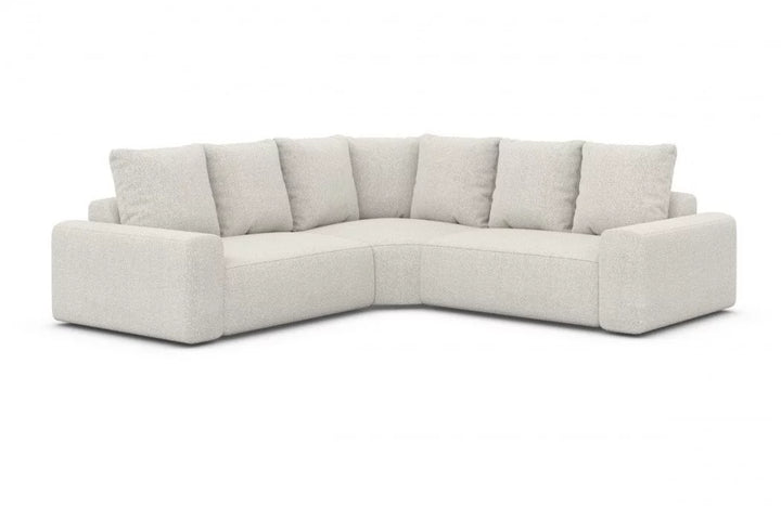 Corner sofa Gomera L shape fabric