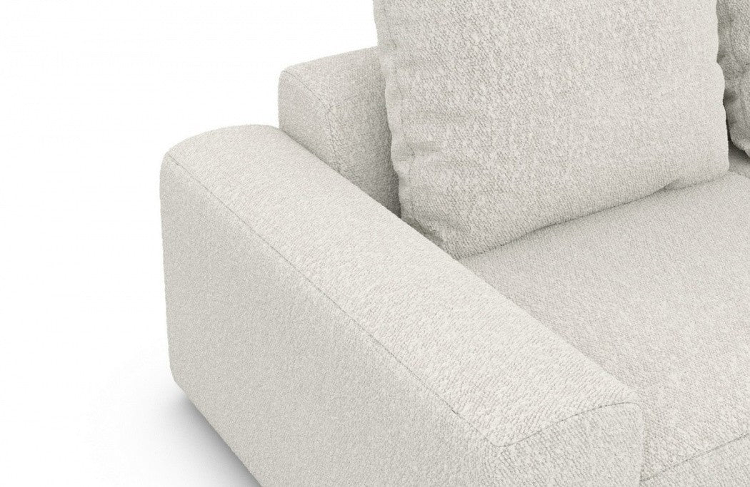 Corner sofa Gomera L shape fabric