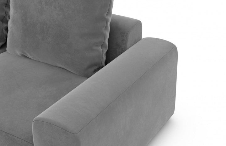 Corner sofa Gomera L shape fabric