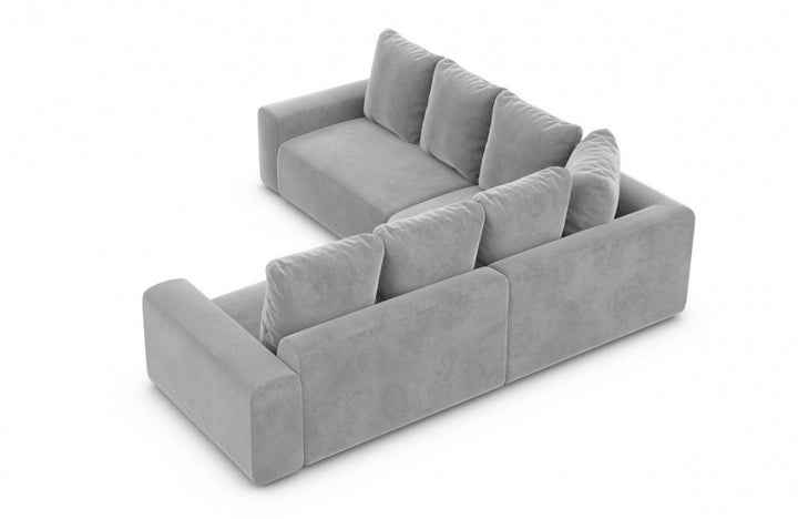 Corner sofa Gomera L shape fabric