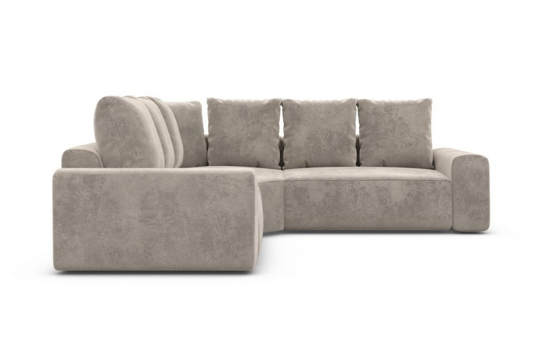 Corner sofa Gomera L shape fabric