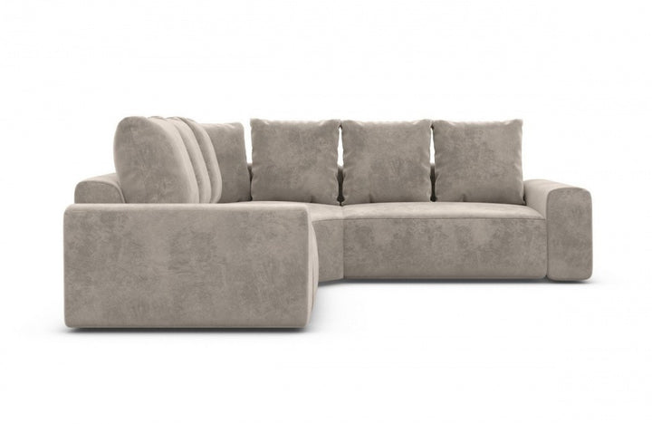 Corner sofa Gomera L shape fabric