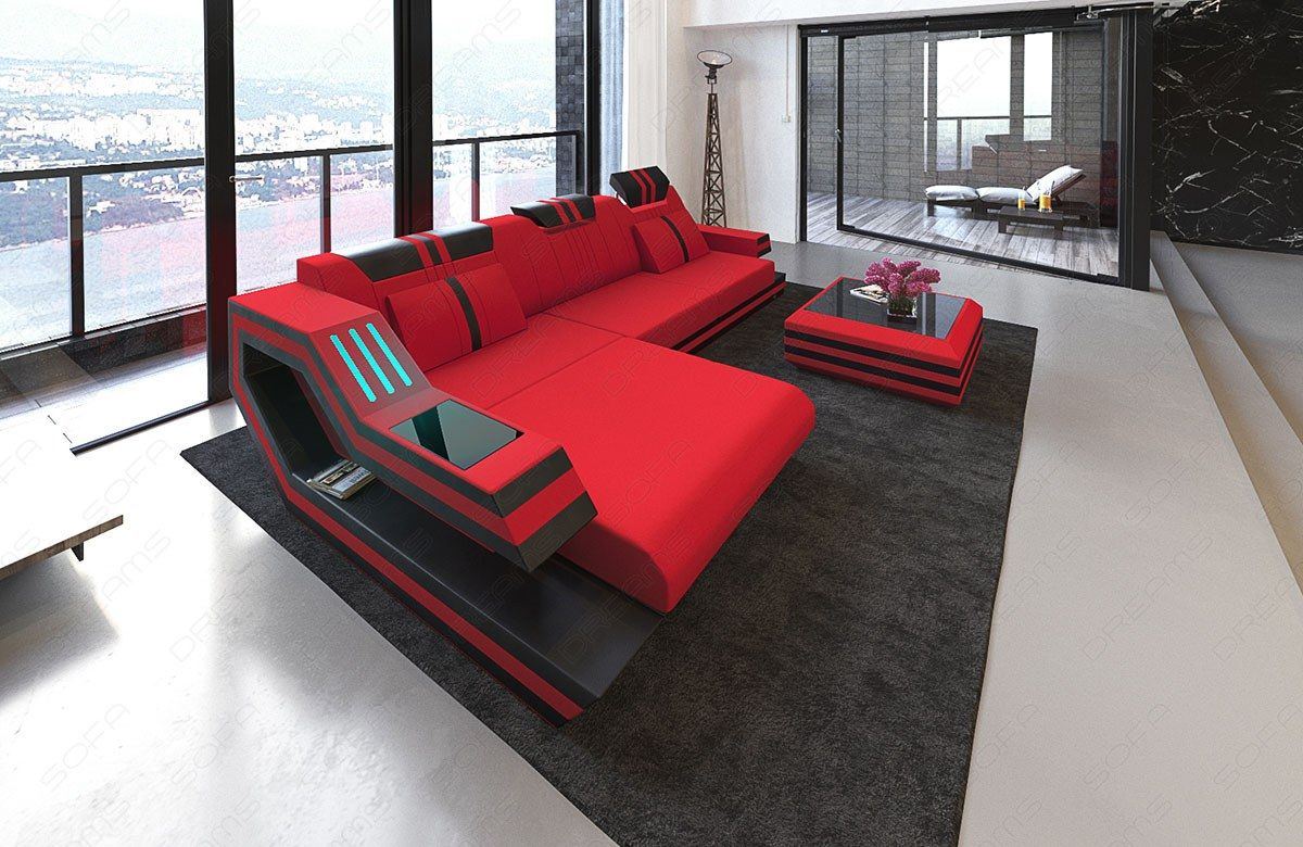 Fabric Sofa Rodeo In Microfiber Woven Velvet