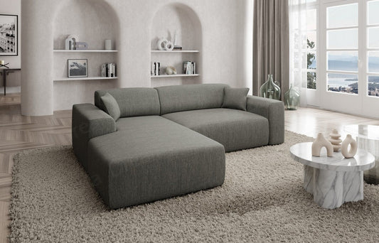 L Shape Fabric Sofa Mallorca Short