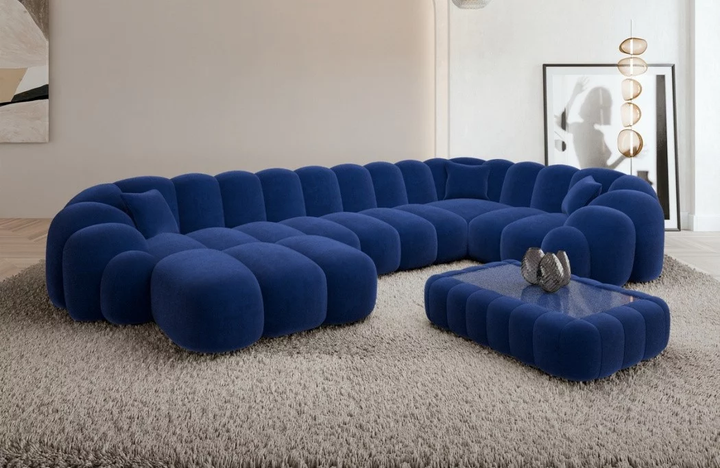 Upholstered living area Rajada U shape