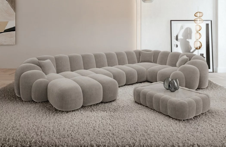 Upholstered living area Rajada U shape
