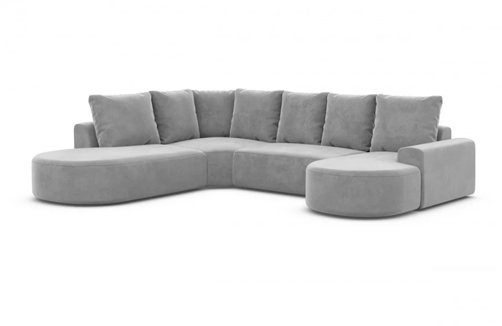 Fabric living area Gomera U-shaped lounge