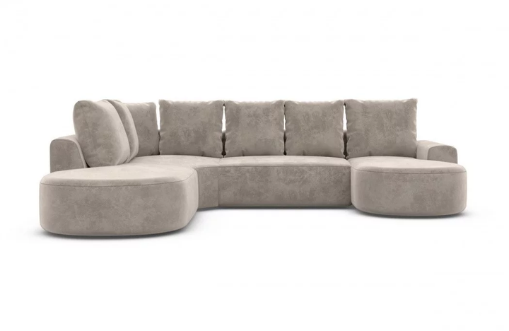 Fabric living area Gomera U-shaped lounge