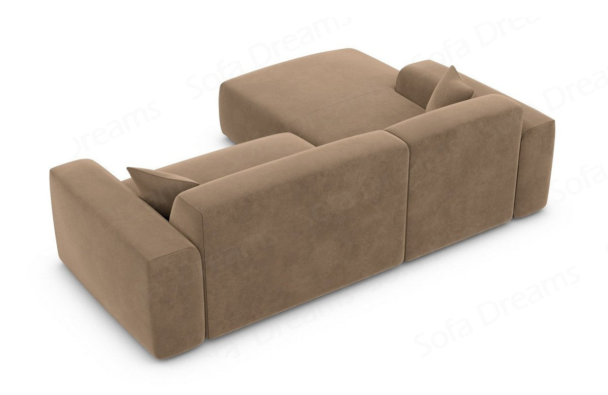 L Shape Fabric Sofa Mallorca Short