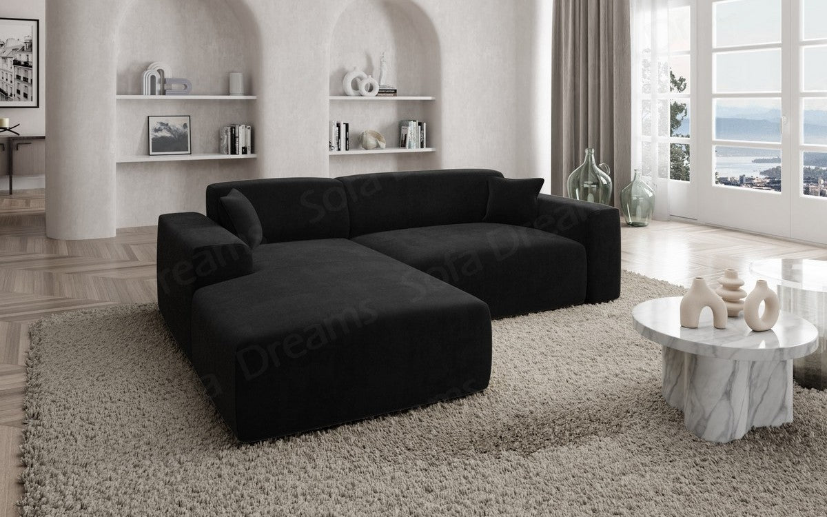 L Shape Fabric Sofa Mallorca Short