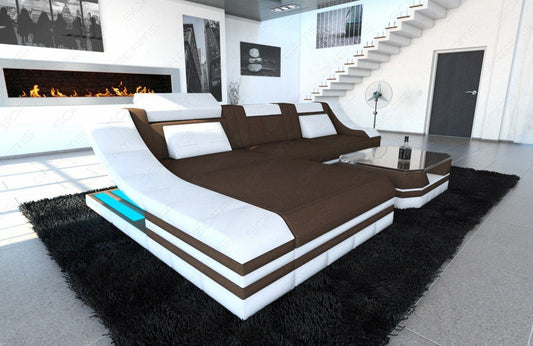 Temoni Corner Sofa With A Choice Of Fabric Cover