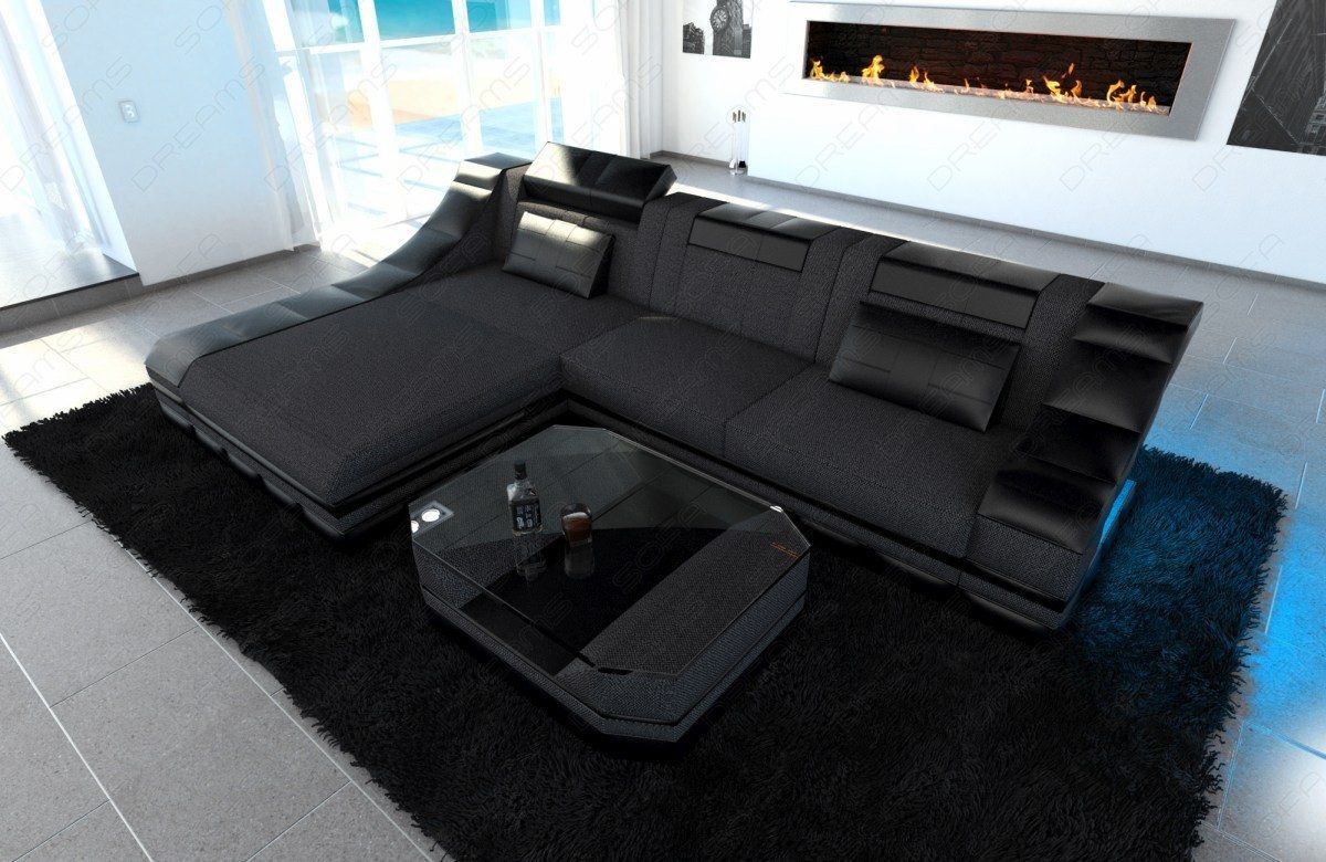 Temoni Corner Sofa With A Choice Of Fabric Cover
