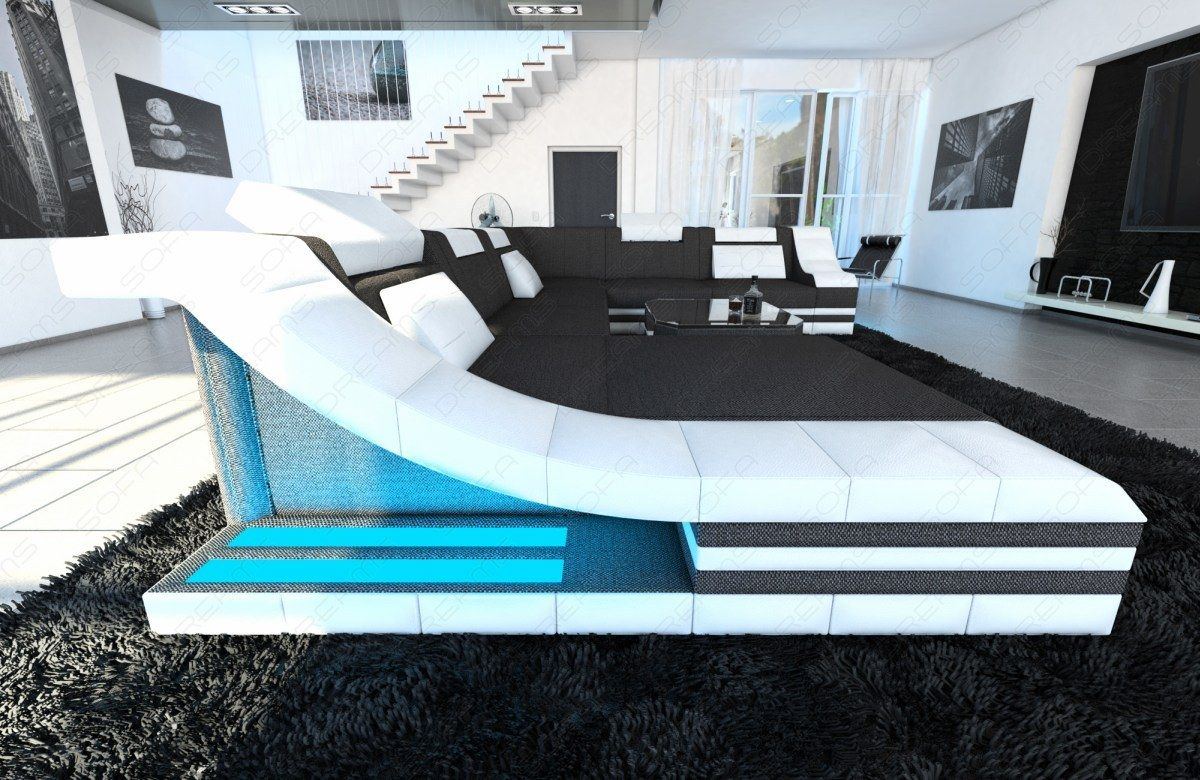 Sofa Sectional Temoni Xxl As A Fabric Sofa