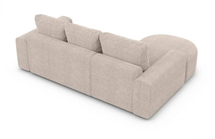 Fabric corner sofa Gomera L shape short