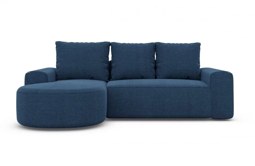 Fabric corner sofa Gomera L shape short