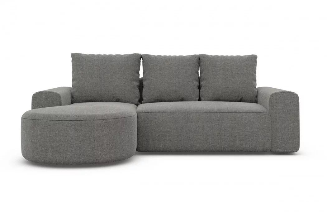 Fabric corner sofa Gomera L shape short