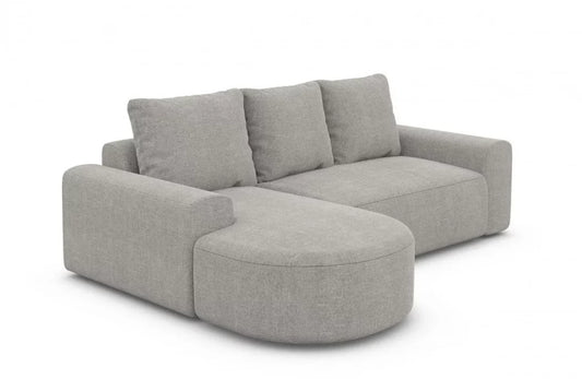 Fabric corner sofa Gomera L shape short