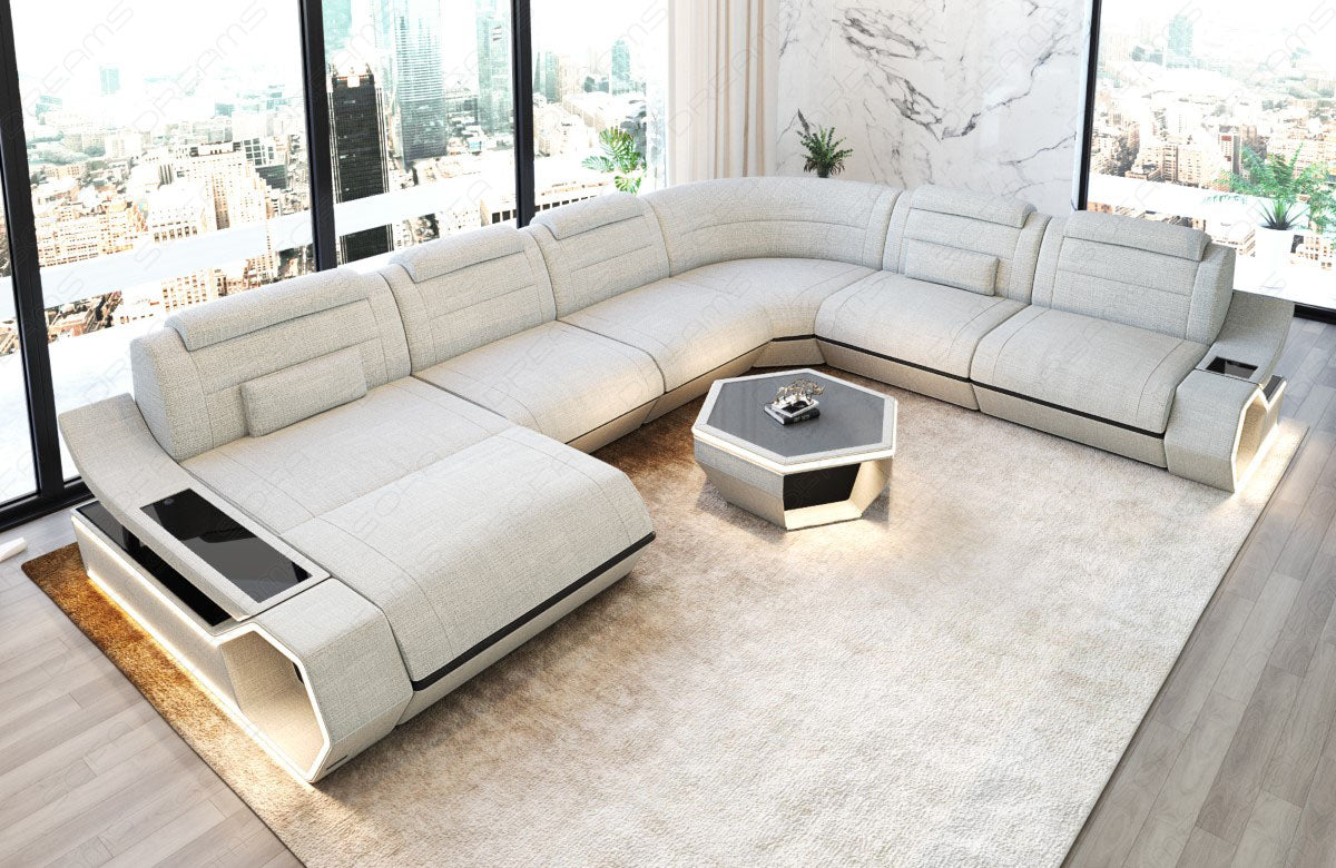 Toscano XXL fabric living area