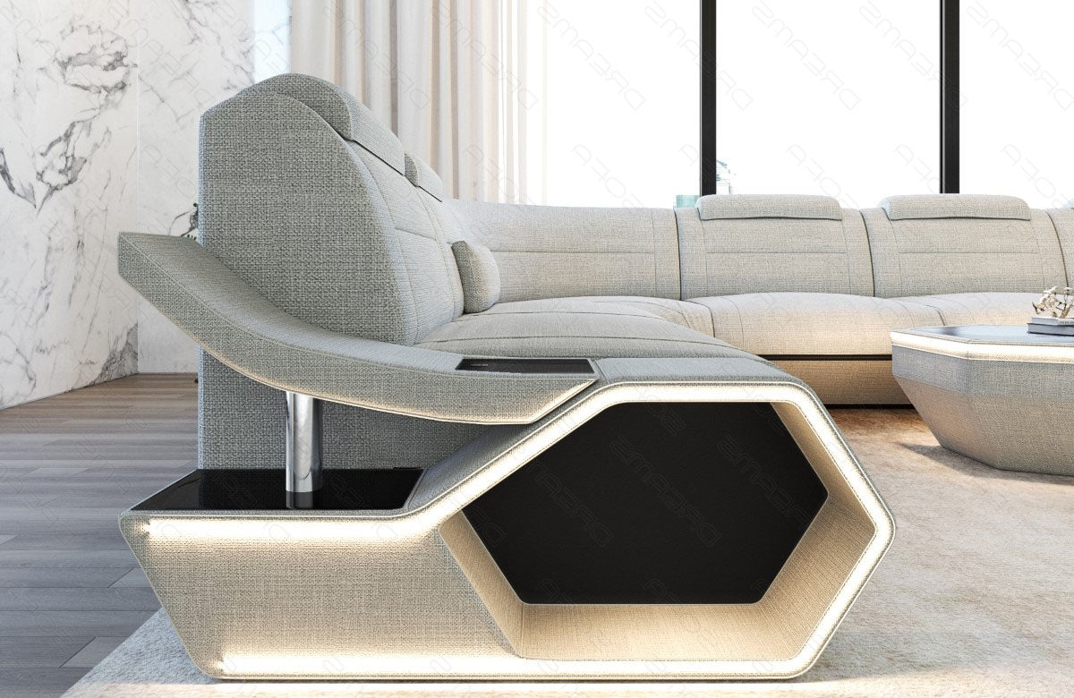 Toscano XXL fabric living area