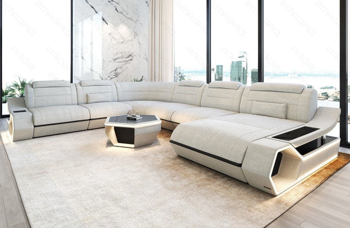 Toscano XXL fabric living area