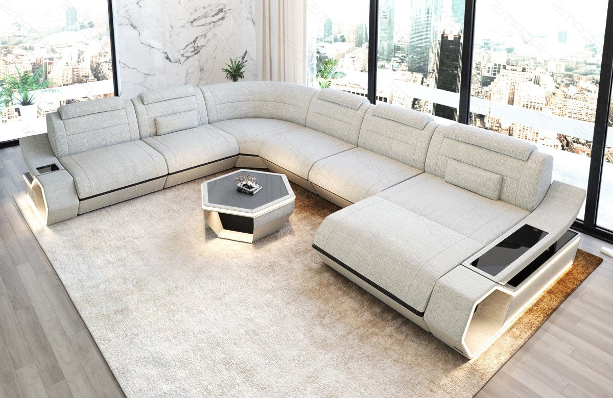 Toscano XXL fabric living area