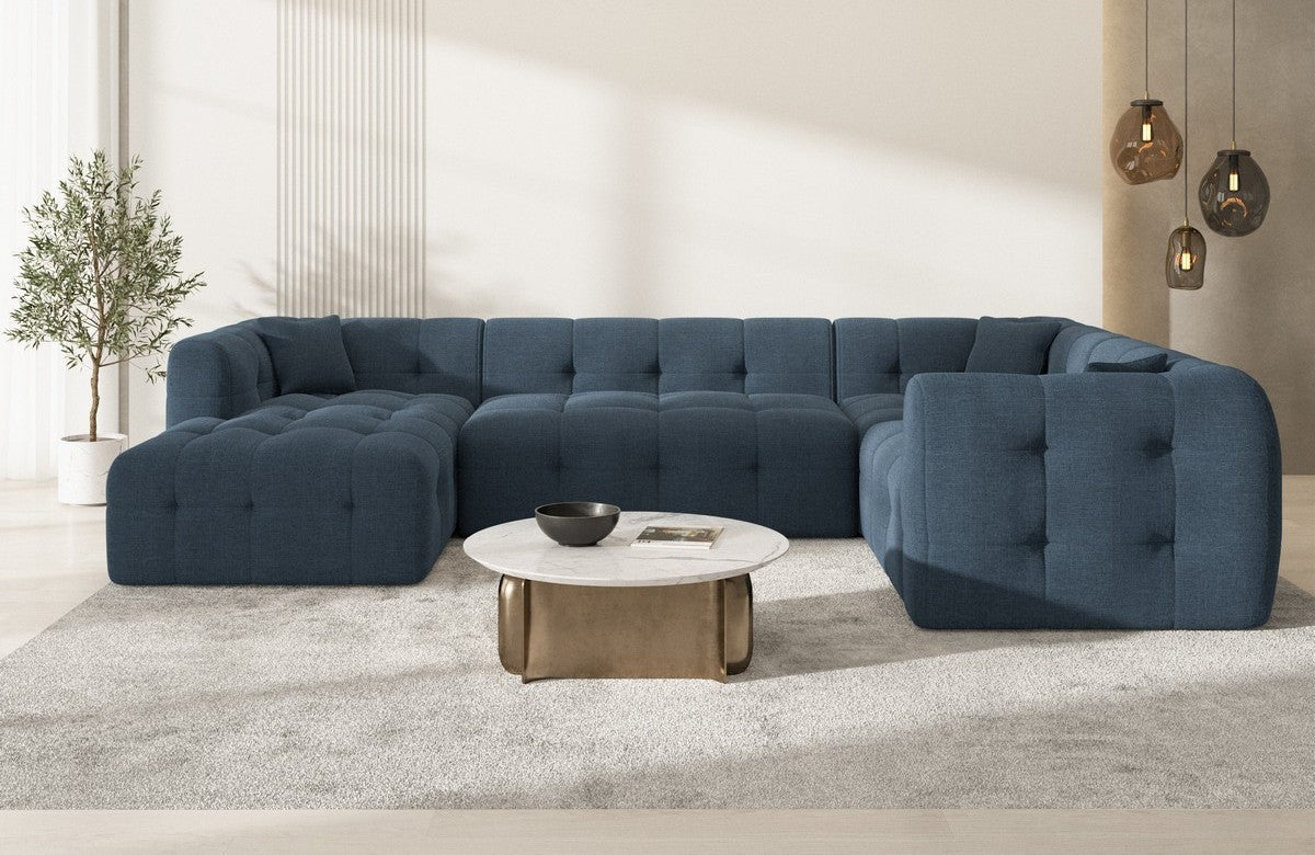 Fabric Sectional Sevilla U Shape