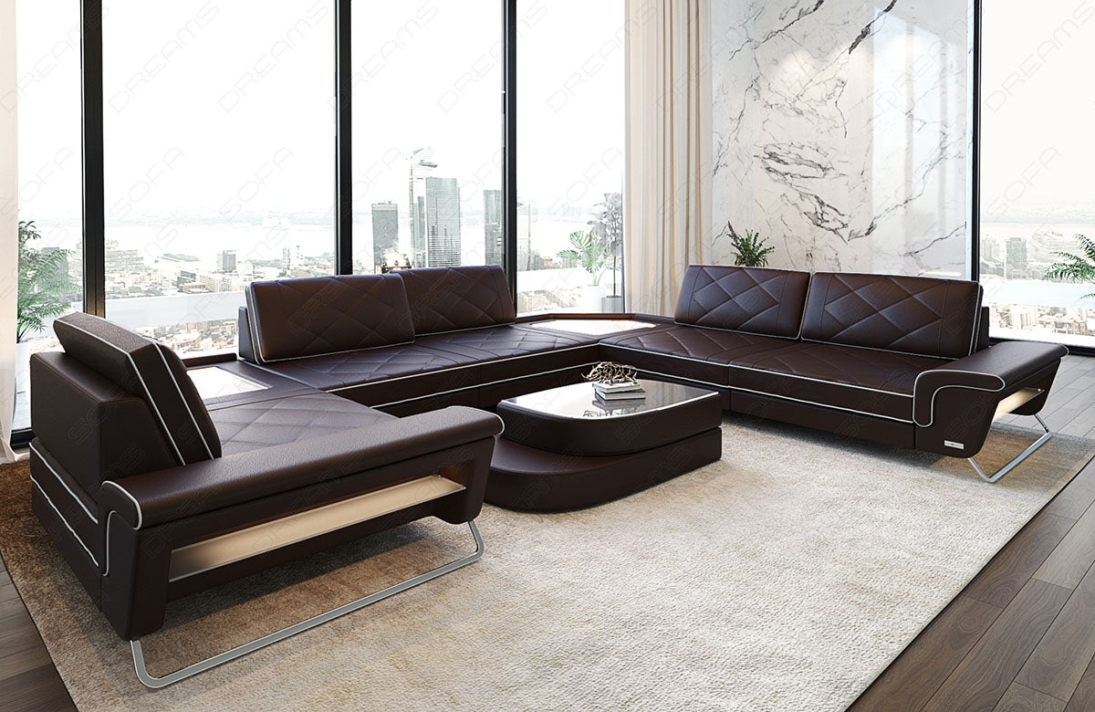 Leather Sectional Polaris