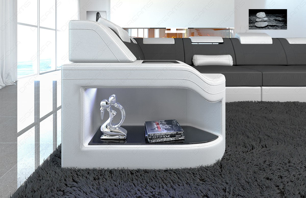 Lyon Mini Sectional With Led