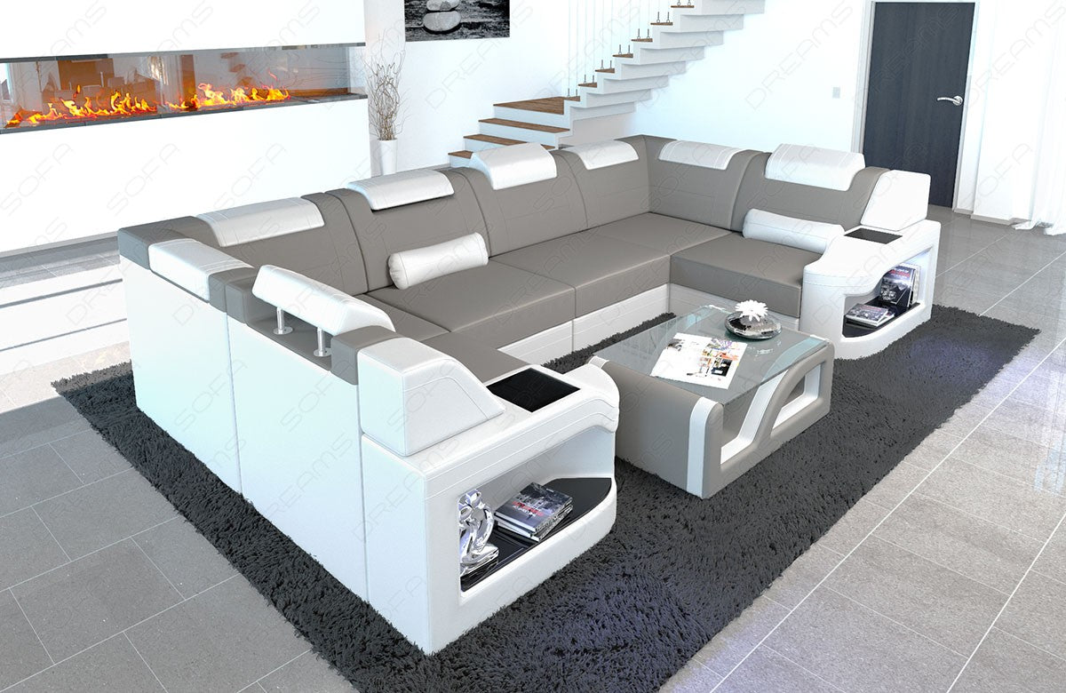 Lyon Mini Sectional With Led
