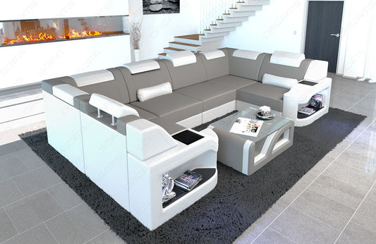 Lyon Mini Sectional With Led